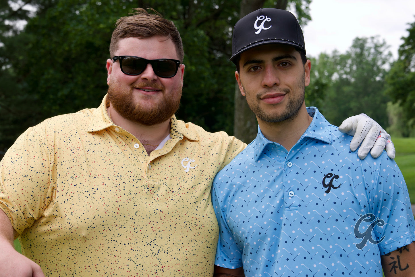 Blue Tee Time Polo