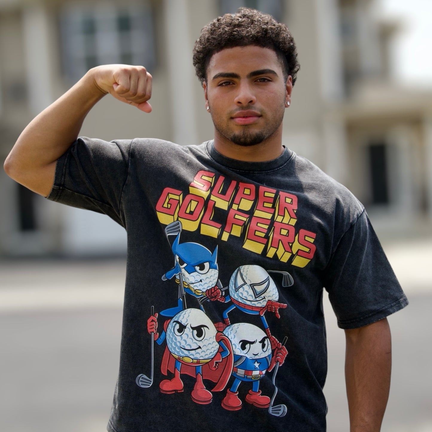Super Golfers Vintage Oversize T-Shirt