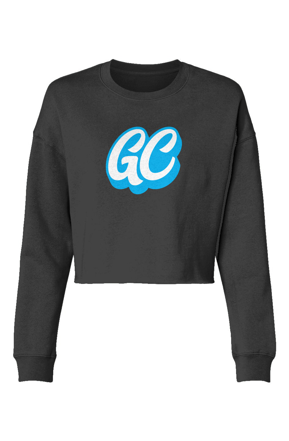 GC Blue Logo Cropped Sweater