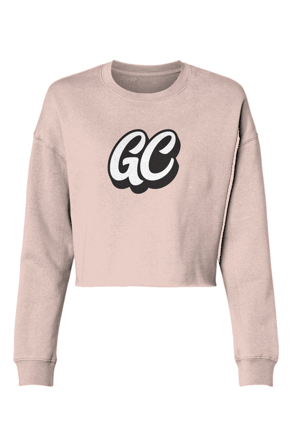 GC Black Logo Cropped Sweater