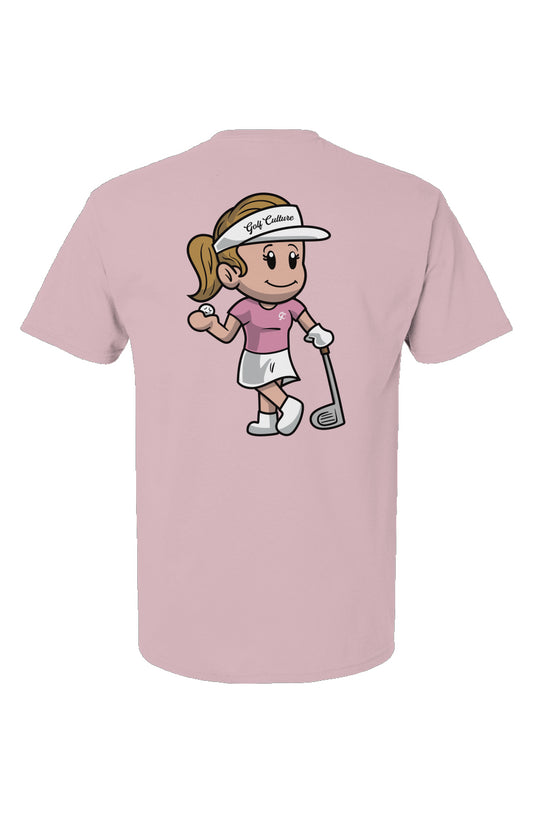 Happy Girl Golfer T-Shirt