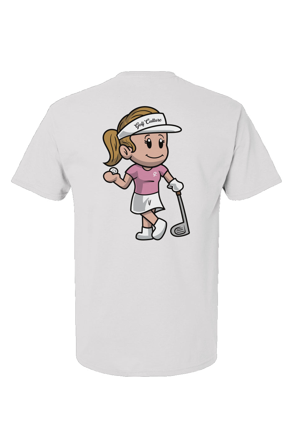 Happy Girl Golfer T-Shirt