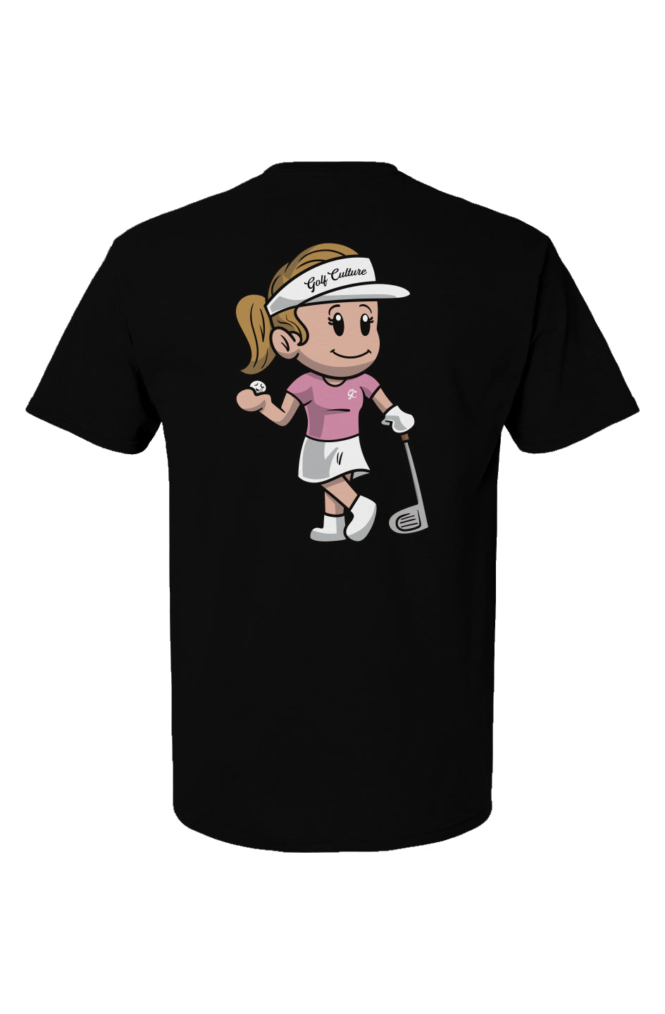 Happy Girl Golfer T-Shirt