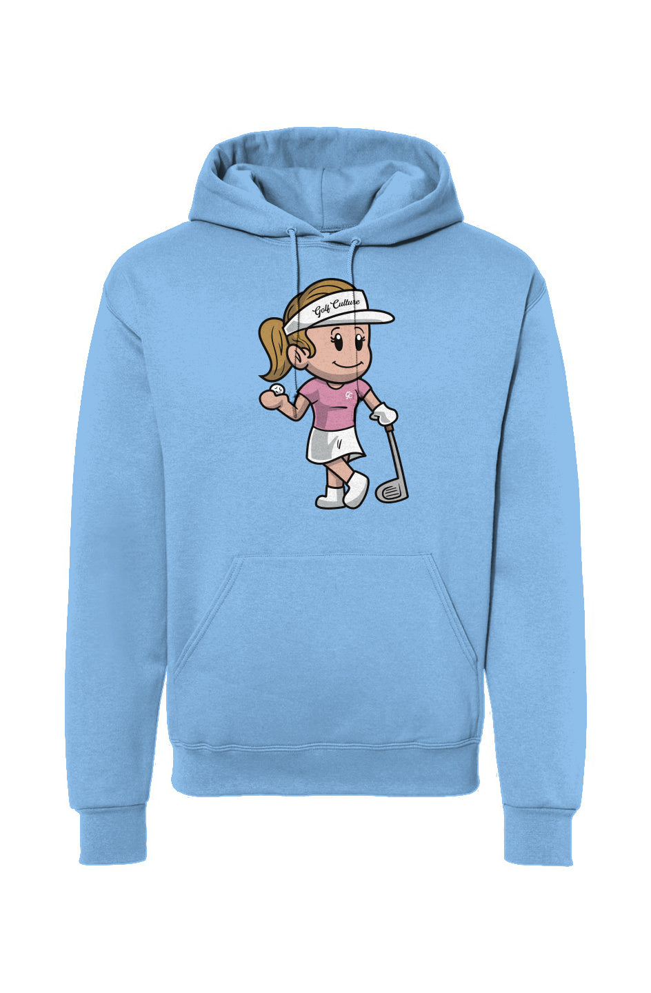 Happy Girl Golfer Hoodie