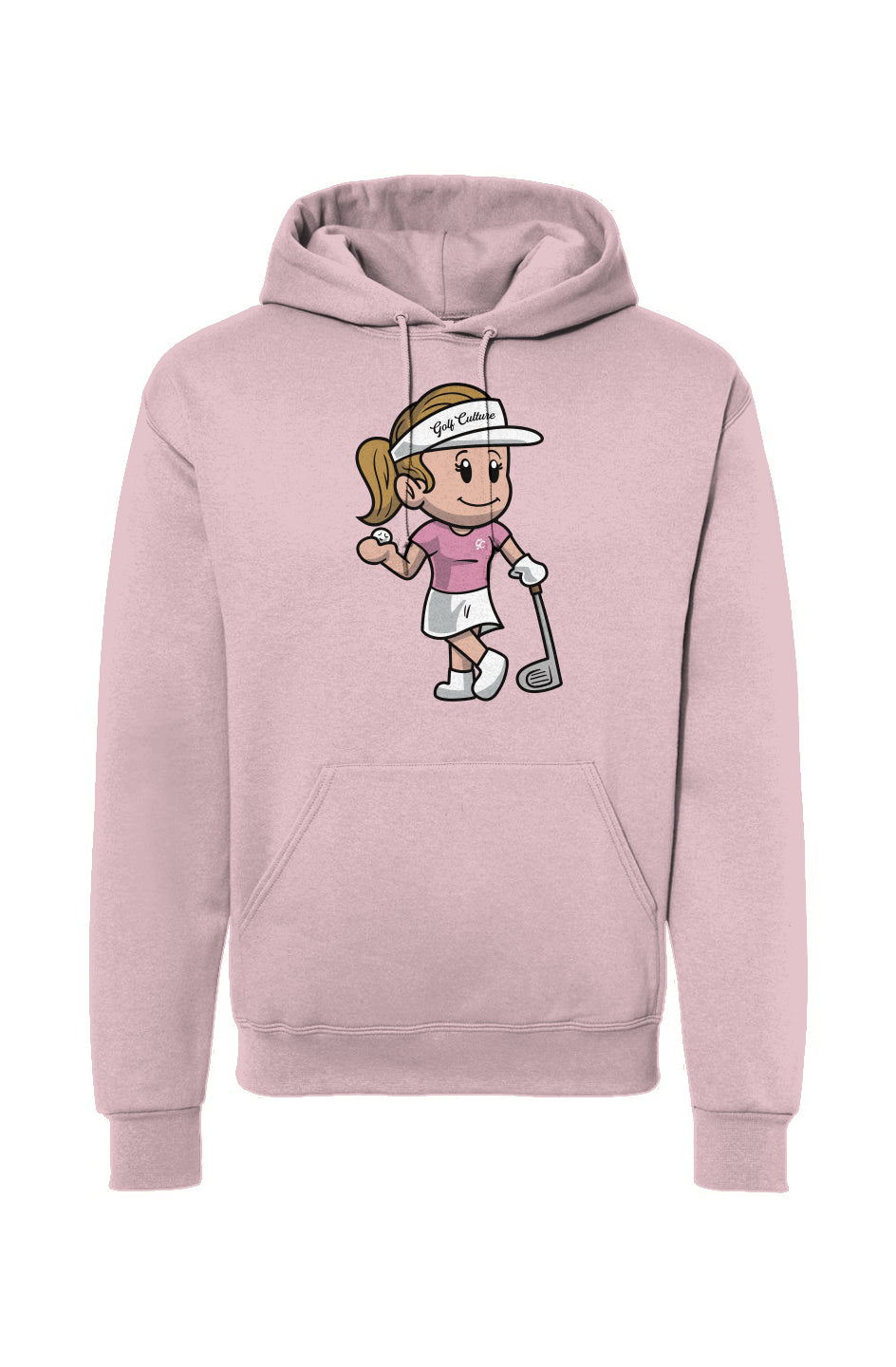 Happy Girl Golfer Hoodie