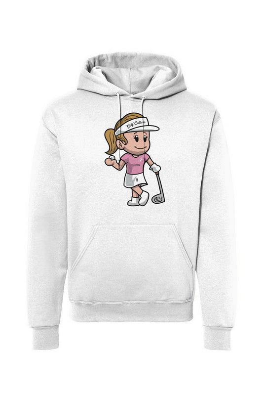 Happy Girl Golfer Hoodie