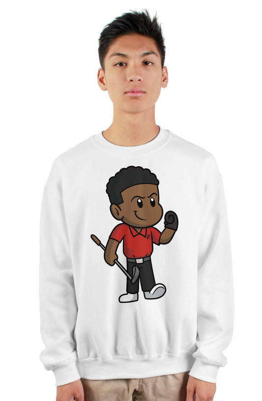 Locked In Golfer Heavy Crewneck 