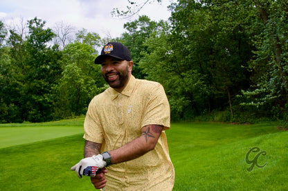 Yellow Splatter Polo