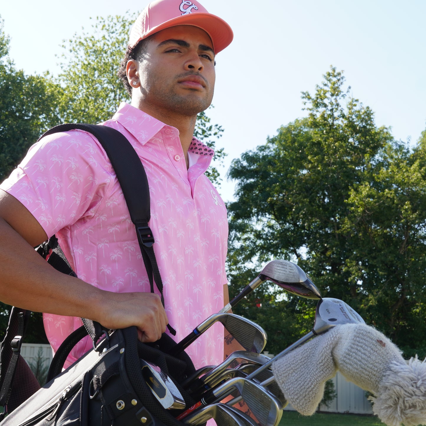 Tropical Pink Polo