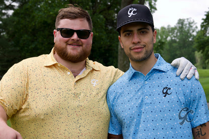 Blue Tee Time Polo