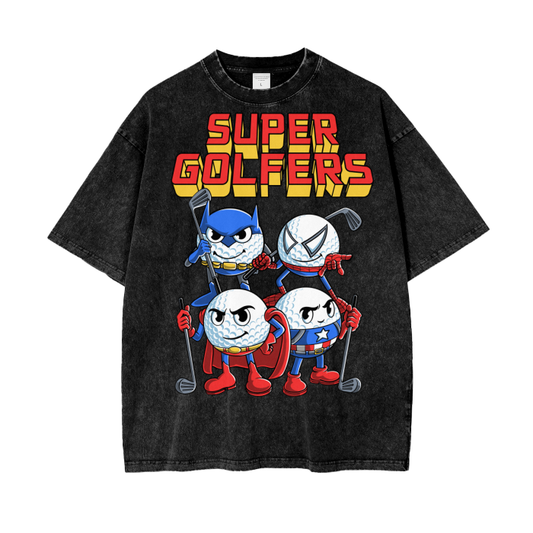 Super Golfers Vintage Oversize T-Shirt