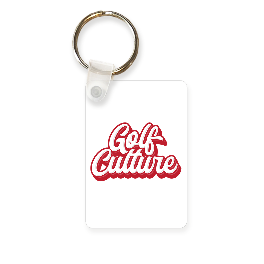 Red Logo Key Chain